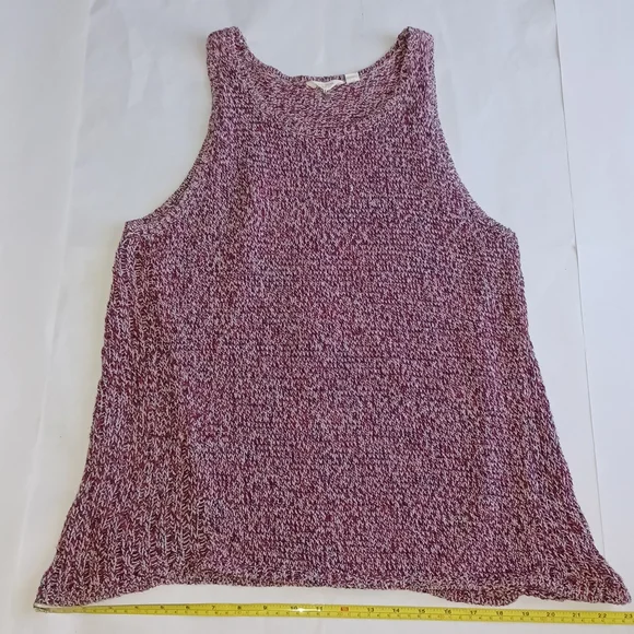 Lucky Brand Denim Co. Knit Tank Red, White, and Blue Women's size Large - Picture 5 of 17